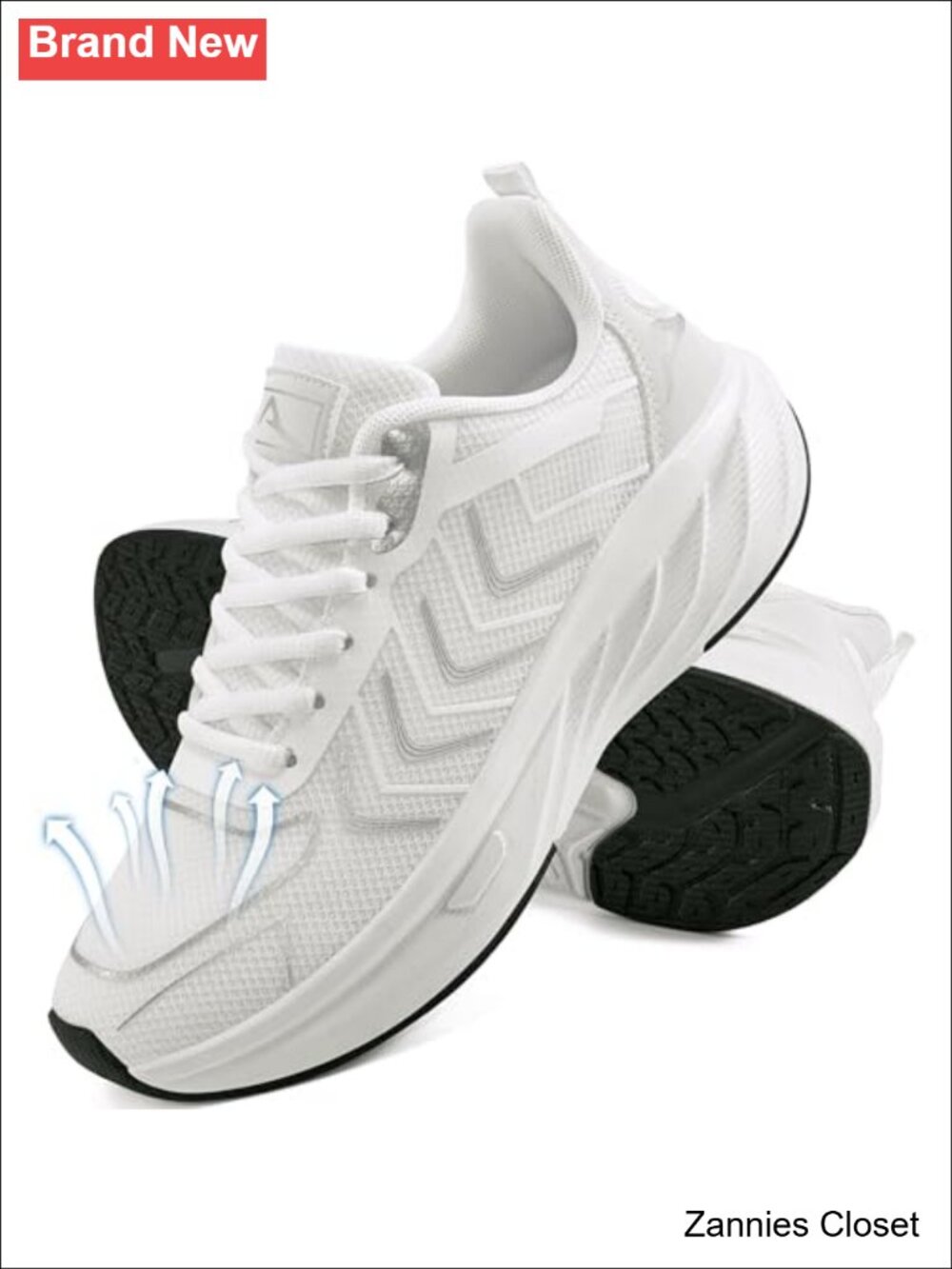 ✨ HARENCE Womens Sneakers Tennis Shoes Comfortable Breathable Non Slip Casual